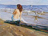 Garmash Beauty on the Shore painting